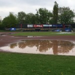 Regen in Hamburg / Doubleheader gegen Regents am Sonntag