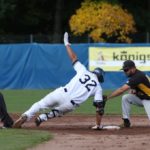 Heidenheim Heideköpfe und Bonn Capitals beim Baseball-Europacup